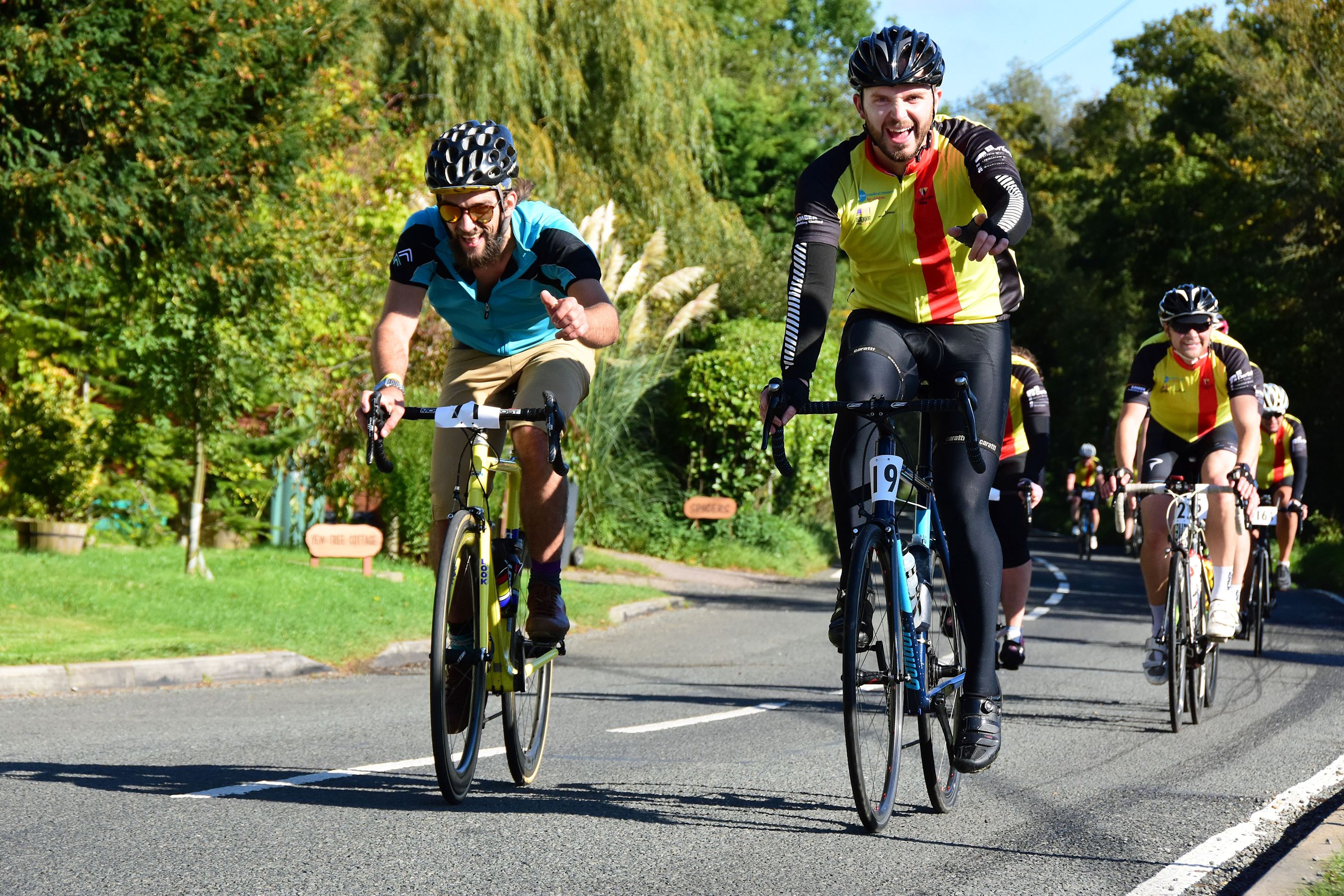 Classic riders on the road midjpg