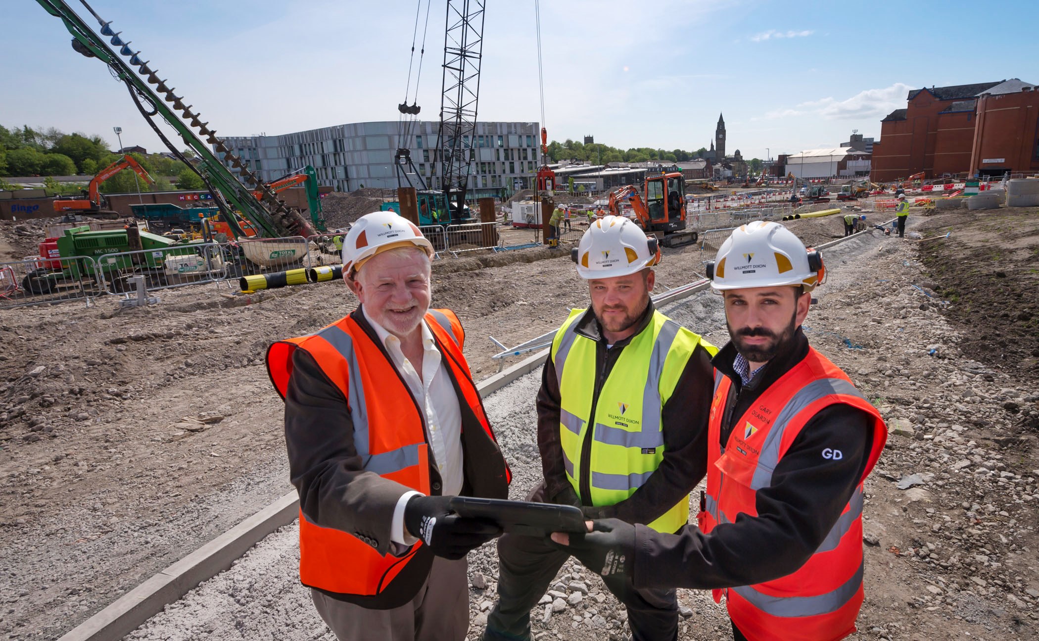 Ex-service personnel bag jobs on Rochdale Riverside Scheme | Willmott Dixon