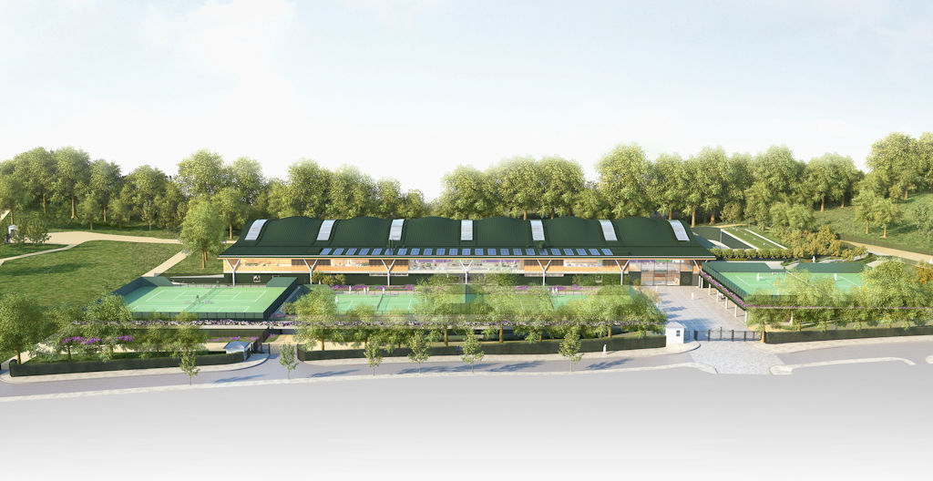 All England Lawn Tennis Club new member's complex at Wimbledon main 2 mid.jpg