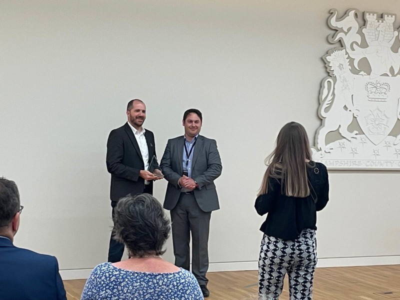 Hampshire Investors Young people Gold Award