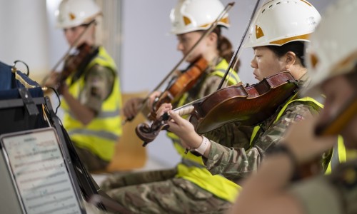 Construction completes on new music facility for British Army Band at Sandhurst