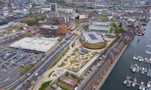 Willmott Dixon to complete unfinished work at Swansea’s Copr Bay district