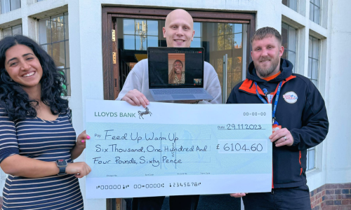Big hearts, big impact: Willmott Dixon IT team's fundraising for Hitchin-based homeless charity