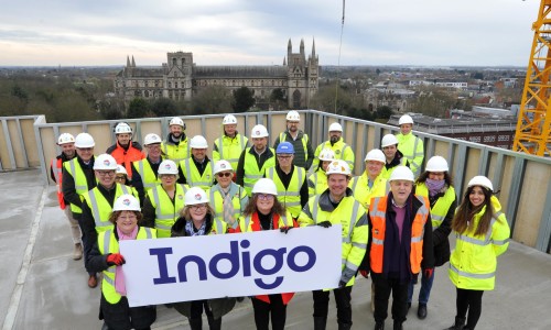 £70m affordable housing project tops out in Peterborough