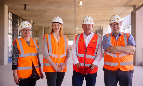 Celebrating Topping Out at Greenheys