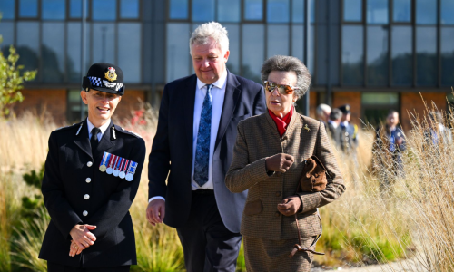 The Princess Royal opens Dorset Police's new sustainable police headquarters