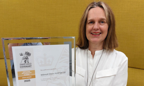 Willmott Dixon Achieves Gold Award for Armed Forces Covenant Commitment