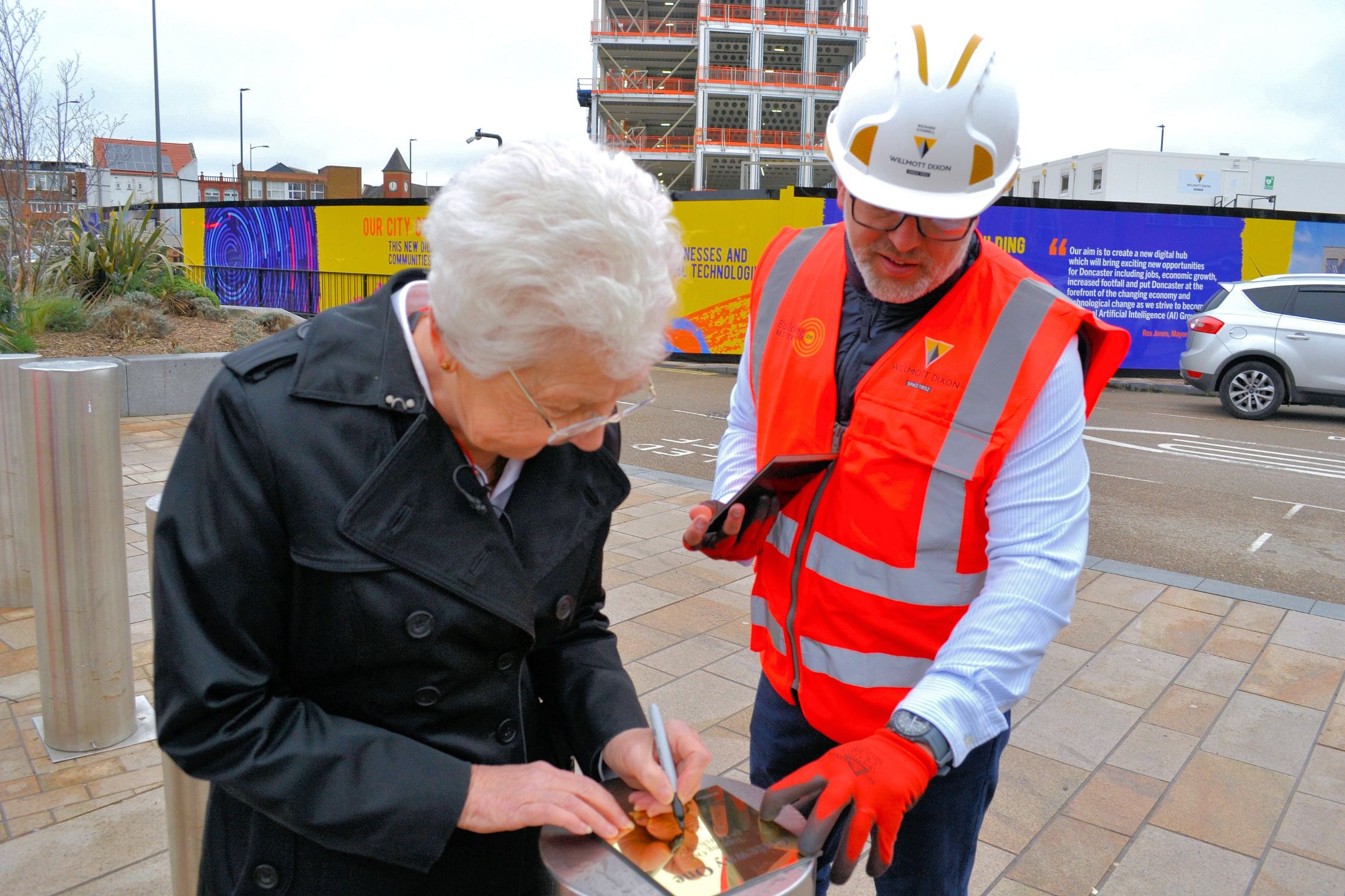 Celebrating Topping Out at Gateway One | Willmott Dixon