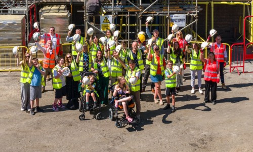 Acre Wood Academy reaches topping out in Crowborough