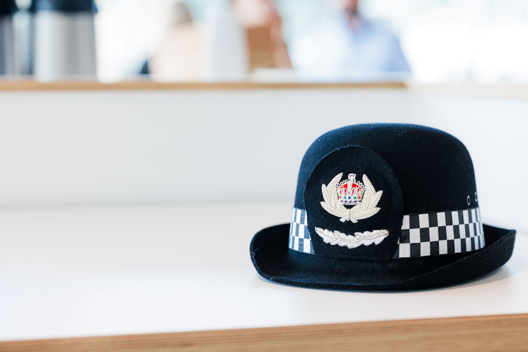 Hertfordshire Police HQ police hat.jpg