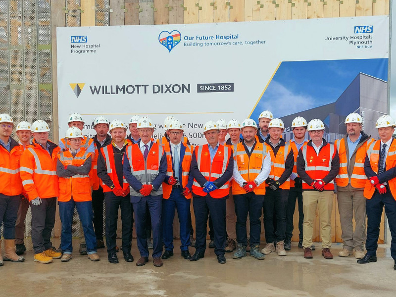 First Wave 1 New Hospital Programme scheme tops out