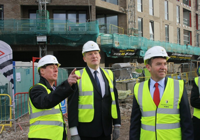 Housing minister Kris Hopkins MP at Aberfeldy